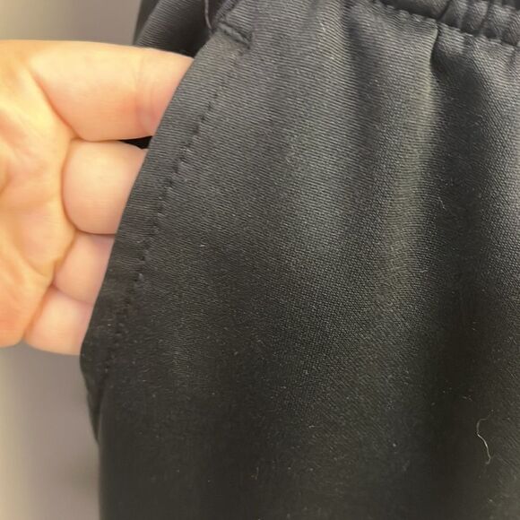 Nike Drifit Black Elastic Waistband w/ Drawstrings Running Warmup Pant- Large - Picture 5 of 16